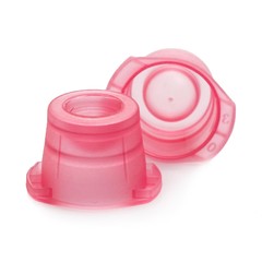McKesson Tube Closure Snap Cap Red Polyethylene 177-118115R 1000 per Bag