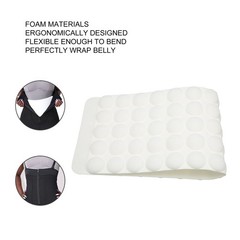 Abdominal Compression Board Post-Surgery Recovery Foam (White)