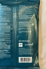 4 Pack of 40 Medline Readyflush Jr. Flushable Wipes Fragrance Free 7x8in Sealed
