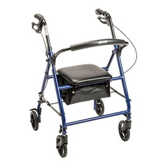 Rollator Steel 31 to 37 Inch Handle Height – ✅1 Yr Warranty