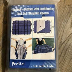 Perfitel Positioning Bed Pad w/Handles Transfer Sheet for Lifting Turning 308lb