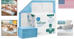 Medpride 100-Count Disposable Underpads 17“ x 24“ – Super Absorbent Protection