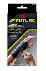FUTURO Compression Stabilizing Wrist Brace Left Hand L/XL Large Extra Large New