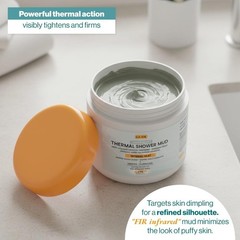 Seaweed and Tourmaline Thermal Mud Cellulite Remover, 3-Minute Shower Body Mask