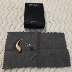 Oticon Alta Hearing Aid one piece Left side Tested New Battery