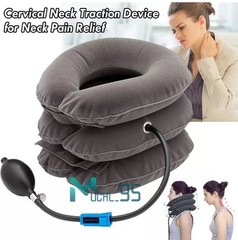 Inflatable Air Cervical Neck Traction Collar Stretch Brace Support (2 units)