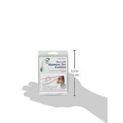 PediFix Visco-Gel Hammer Toe Cushion, Medium Left (2 Pack), N/A