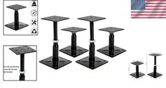 Floor Joist Jacks 4 Pack Adjustable Support for Deck Foundation and Leveling