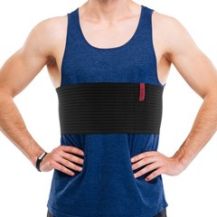6.25″ Broken Rib Support Brace Unisex – Elastic Chest Wrap Comppression Suppo…