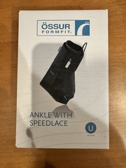 ASO Ankle Stabilizer Brace – Black – Size Medium