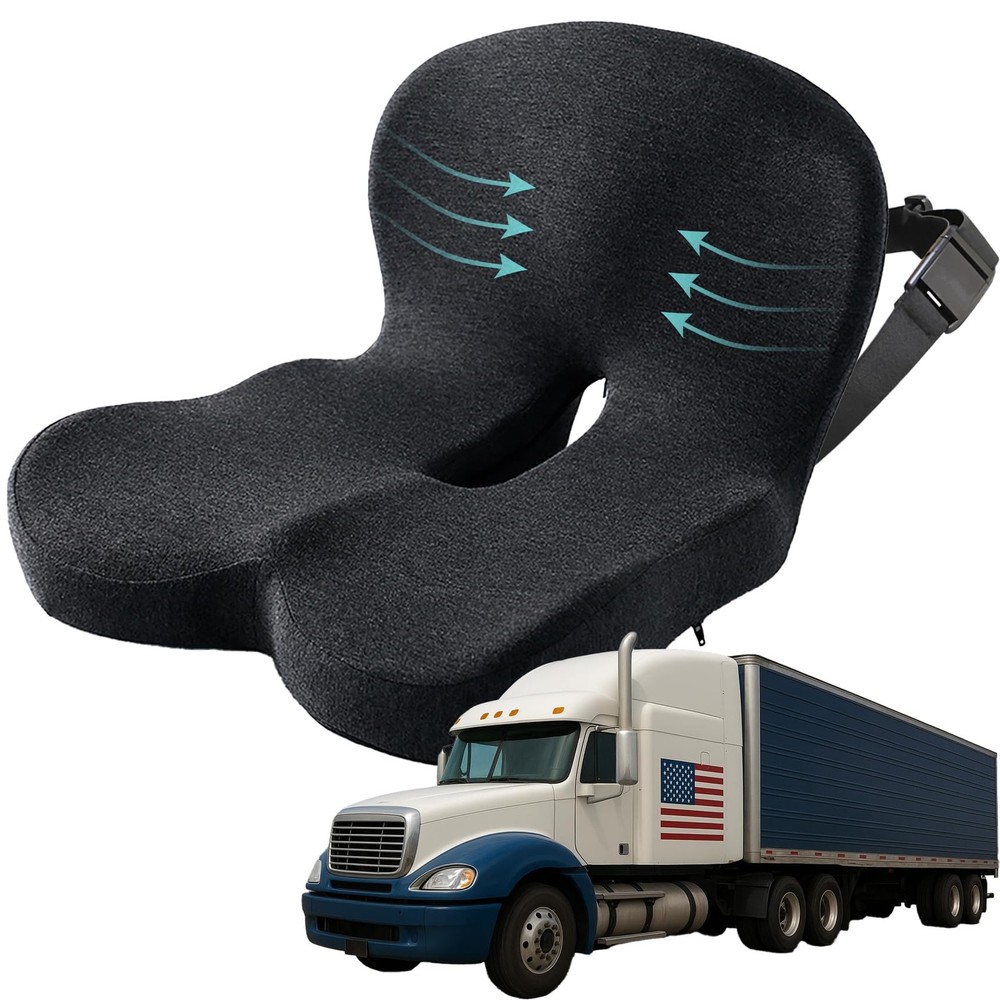Cojin Ergonomico De Espuma Viscoelastica Para Alivio De Presion De Lujo