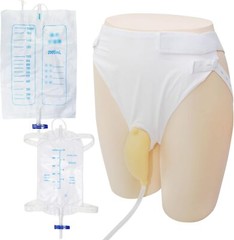 Men Wearable Urinal Reusable Protable Silicone Urine 2000ml 1000ml 500ml Leg Bag
