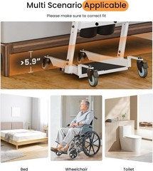 VOCIC Sit to Stand Lift, One-Step Stand Assist Lift for Elderly