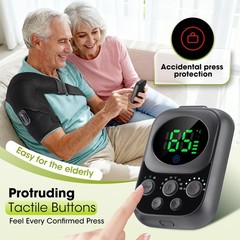 APP Control Heated Shoulder Massager Support Brace for Rotator Cuff Pain Relief