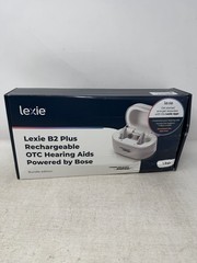 Lexie B2 Plus Self-Fitting OTC Hearing Aids powered by Bose w/Care Kit