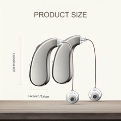 Behind the Ear Sound Amplifier BTE Digital Hearing Aids For Seniors Hearing Loss