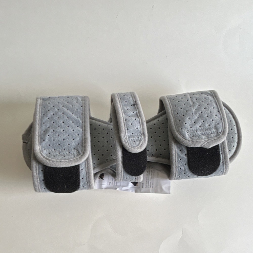 ANSUSIC Plantar Fasciitis Night Splint Adjustable Gray/Black One Size A417