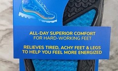 Dr. Scholl’s Work Massaging Gel Advanced Insoles Men’s Sizes 8-14 1 PR