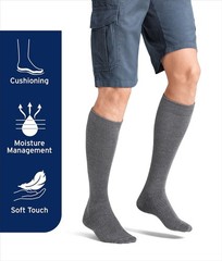 Compression Legwear for Men, X-Large – Cool Black