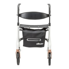 Drive Medical AeroWalk Ultra-Lite Rollator, White. Only 6.9Kg