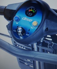 Drive 4-Wheel Mobility Scooter w/ Front Basket, Removable Battery, 8.3mi