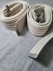 1 Medline Patient Transfer Gait Belt 2″ W 58″ L & 1 Patterson 2″ W 72″L