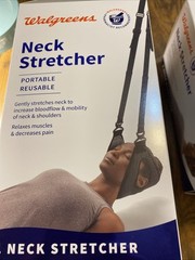 Walgreens Neck Stretcher Portable Reusable Adjustable Strap (pack of 3) All New