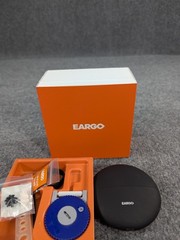 Eargo Neo HiFi ITC Hearing Aids With Rechargeable Case USB Cable READ DESCRIPT
