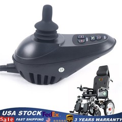 Waterproof Instruction Joystick Electric Power 4 Keys Wheelchair Controller New