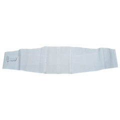 Lower Back Lumbar Support White Brace Latex Free Size L XL