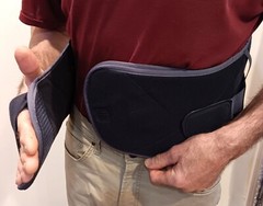Compression Back Brace – Medi Lumbamed Action -Low- Adjustable Back Support -NIB