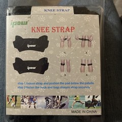 IPOW 2 Pack Knee Pain Relief & Patella Stabilizer Knee Strap Brace Support