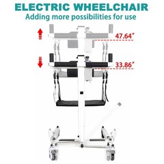 Irtme Portable Electric Patient Lift Transfer Chair Lift, Assist Lift, for Car