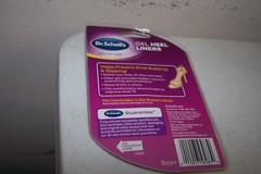 Dr. Scholl’s GEL HEEL LINERS Women Cushion And Protect Heel One Pair NEW in Pack
