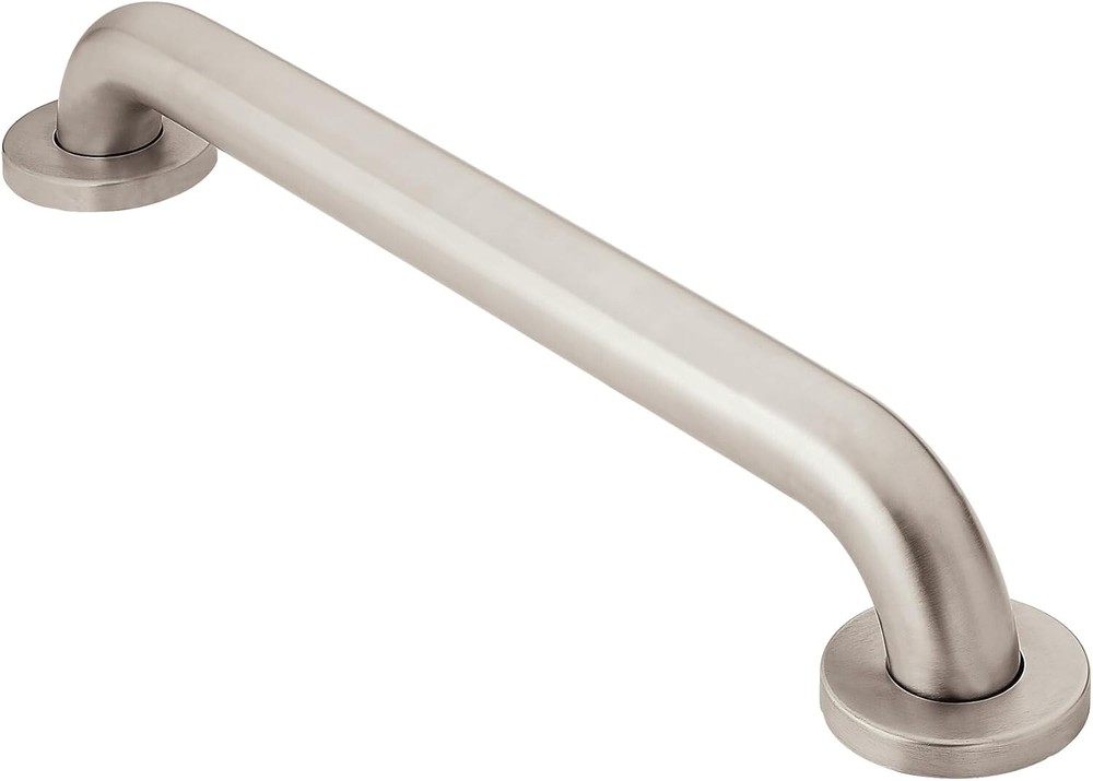 Moen R8918 Bathroom Safety 18-Inch Shower Grab Bar w Concealed Screws, Stainless