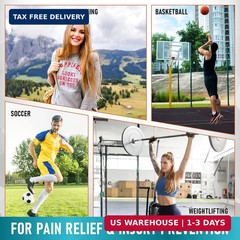 PhysFlex 2 Pack Patellar Tendon Support Strap – Knee Brace for Pain Relief, Pate