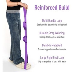 Leg Lifter Strap Surgery Recovery Hip Knee Mobility Aid Patient Assist Device US