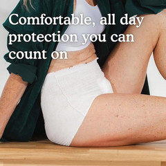 Because Overnight Absorbency Pull Ups Adult Incontinence Underwear L 20 Ct
