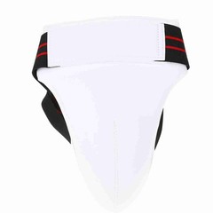 Men Taekwondo Groin Guard Boxing Karate Jockstrap Sanda Crotch Protector (L)