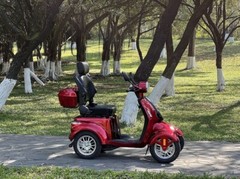 800W Heavy Duty Four Wheel Mobility Scooters for Seniors & Adult 500lbs Capacity