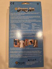 SportAid Duo-Adjustable Back Support White Medium-Large