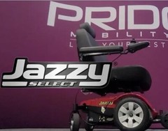 jazzy air 2 elevating electric wheelchair, only sat in once