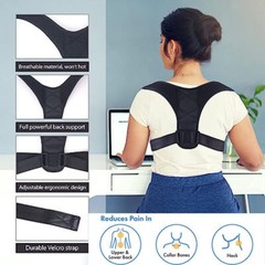 Posture Corrector For Women/Men Upper Back & Shoulder Support Brace USA SELLER