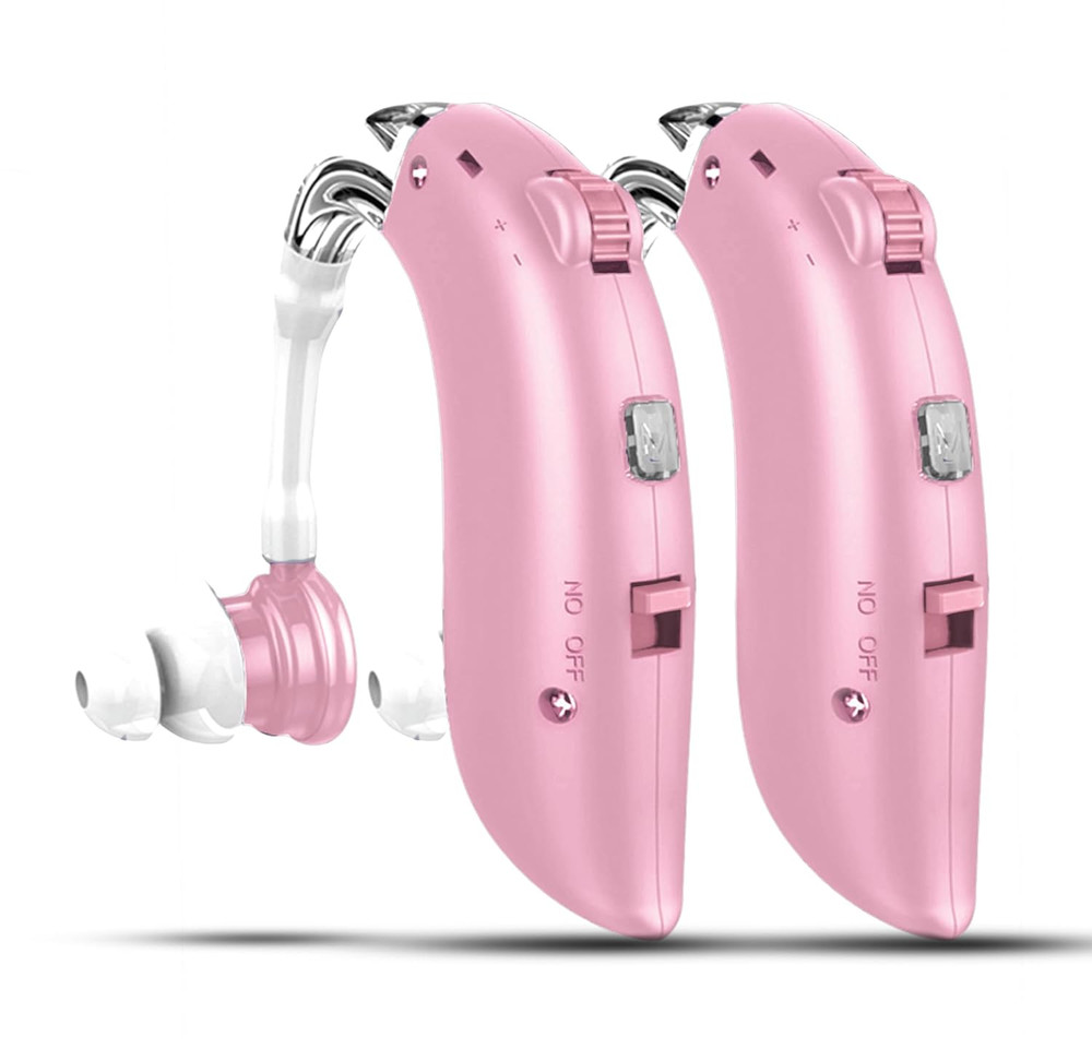 Hearing Aids for Seniors Rechargeable with Noise Reduction 4 Modes for Severe