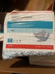 Cardinal Health Wings Plus Incontinence Briefs Heavy Absorbency L 45-58in