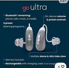 $499 Go Ultra Behind-the-Ear, Over-the-Counter Hearing Aids