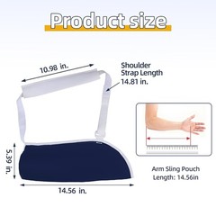 Lightweight Adjustable Arm Sling for Teenagers, Ideal for Shoulder & Wrist Care