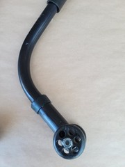 Quickie Wheelchair ANTI TIP W/ Receivers Brackets TIPPERS WHEELS Wheelie Bars