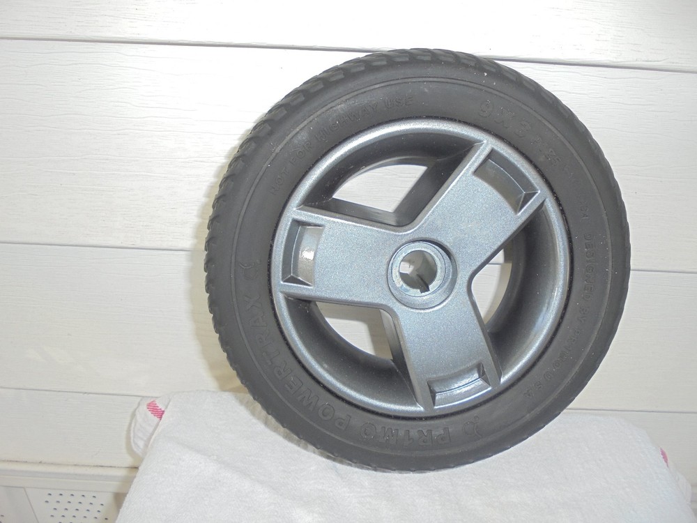 Pride Primo Power Trax 9 x3 Rear Wheel Assembly For Go Chair # 4169FL*