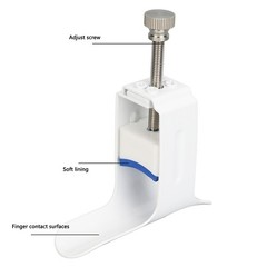 Finger Straightener Splint Adjust Curved Force Aluminum Fixture Finger Support